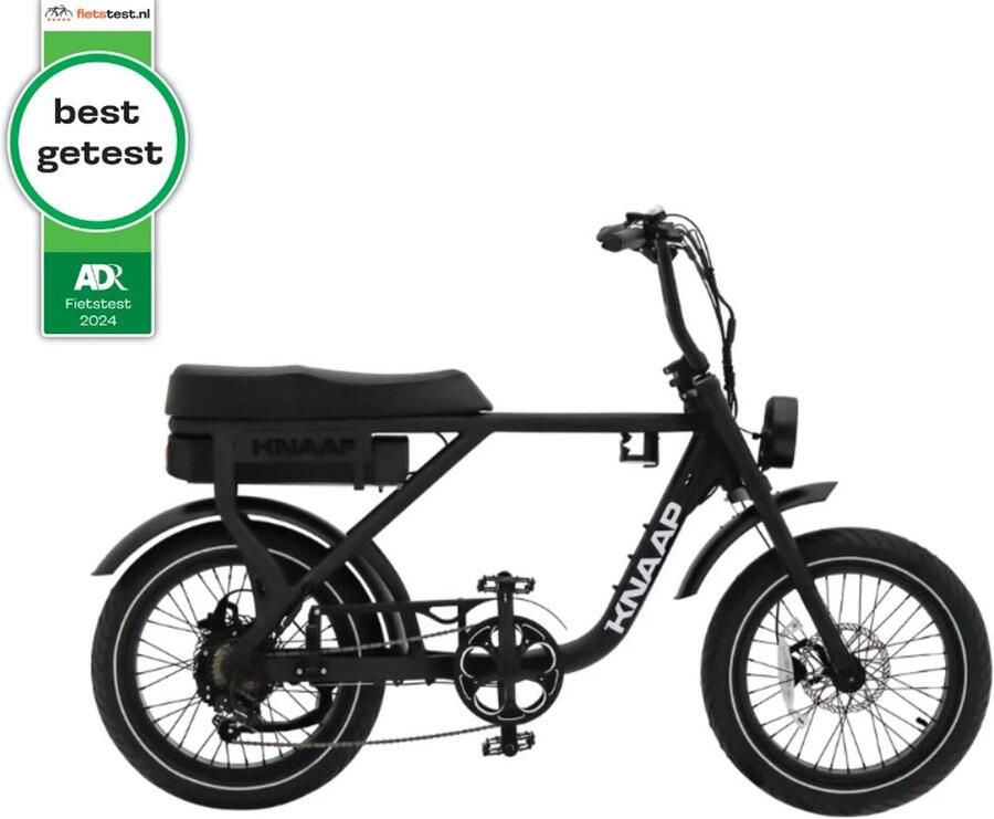 Knaap AMS X Fatbike Zwart