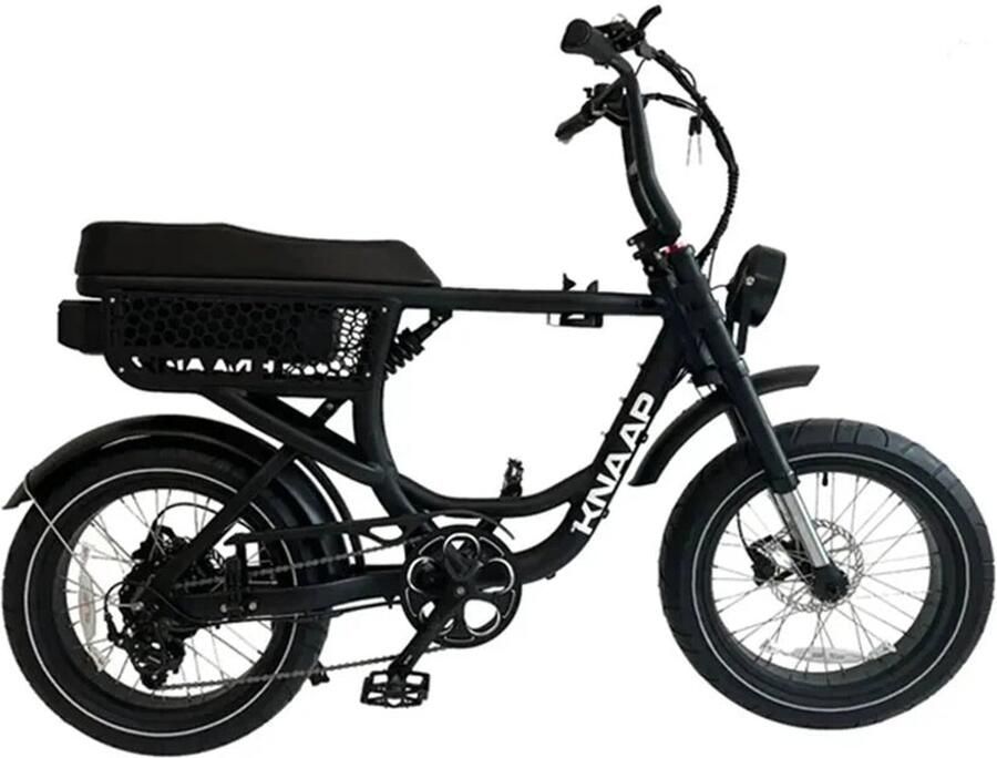 Knaap BCN Fatbike Zwart