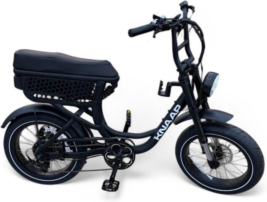 Knaap LON Fatbike Zwart