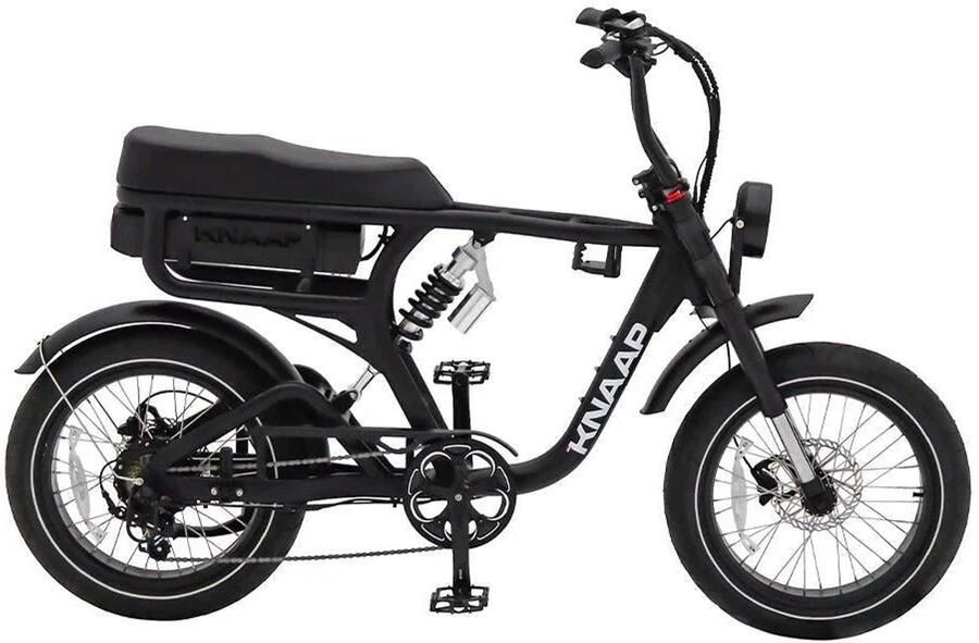 Knaap RTD X Fatbike Zwart