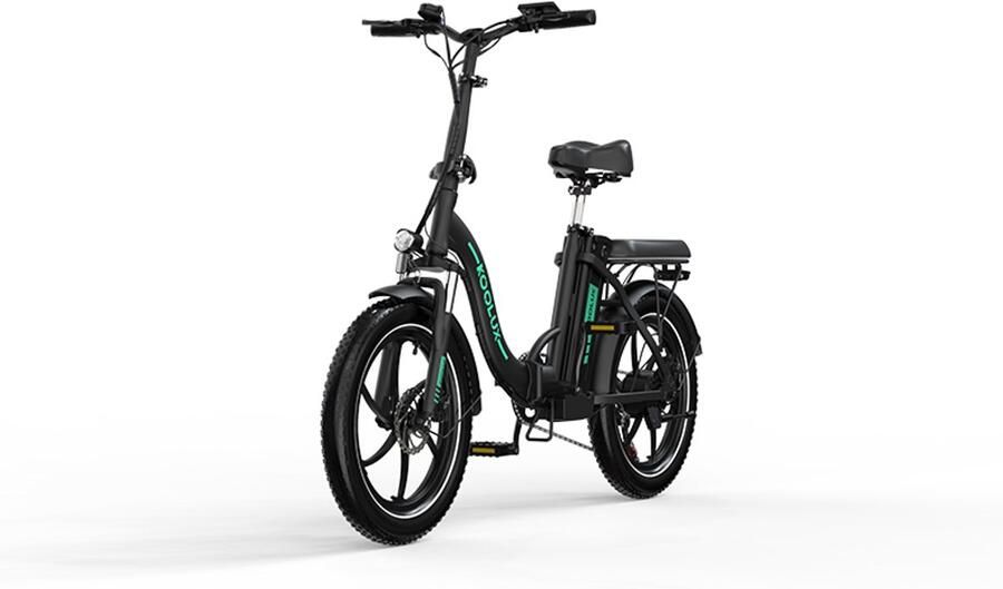 Koolux BK6S 3.0 – Folding E-Bike – 250W Motor – 36V 13Ah Battery – 50–100 km Range