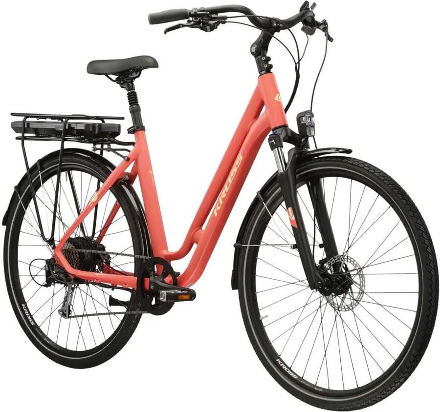 Kross E-bike 28'' Sentio Hybrid 2.0 model 2025 mat koraal Medium (20'')