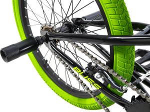 KS Cycling Fiets BMX Freestyle 20'' Bliss zwart-groen 28 cm