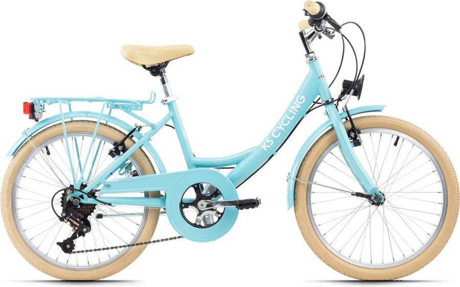 KS Cycling Fiets Vélo enfant 20'' Balloon blauw 34 cm