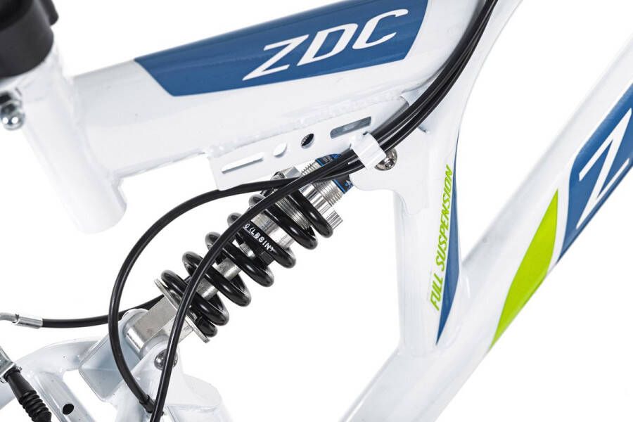 KS Cycling Fiets Mountainbike ATB Volledig 26 Zoll Zodiac wit-groen 48 cm - Foto 2