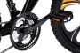 KS Cycling Fiets Mountainbike volledig 26 inch Bliss zwart-oranje 47 cm - Thumbnail 1