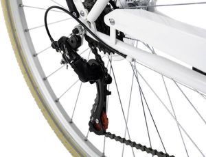 KS Cycling Fiets Stadsfiets 28 inch Swan 6 versnellingen wit 51 cm