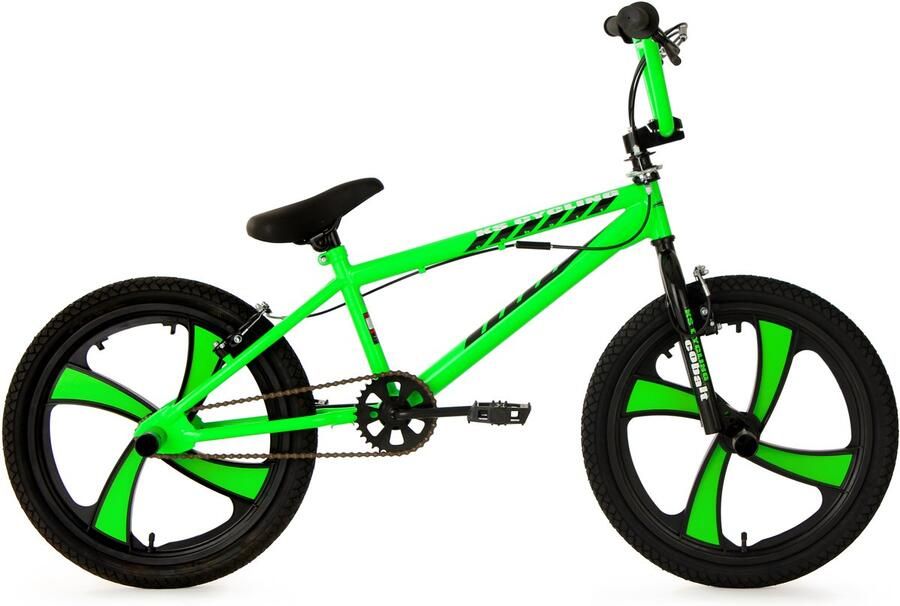KS Cycling Fiets 20'' Freestyle-BMX Cobalt groen 28 cm - Foto 1
