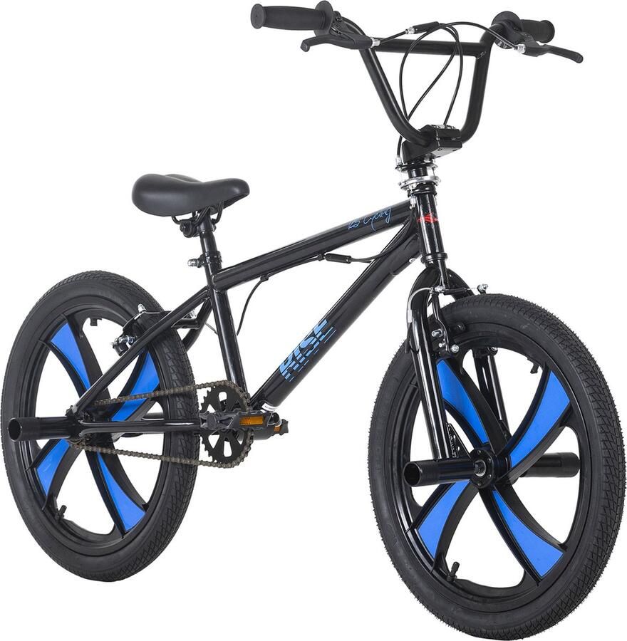 KS Cycling Fiets 20'' freestyle-BMX Rise mag wheel zwart 28 cm