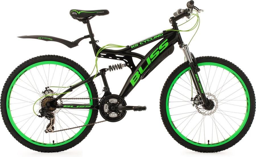 KS Cycling Fiets 26 inch fully-mountainbike Bliss 47 cm
