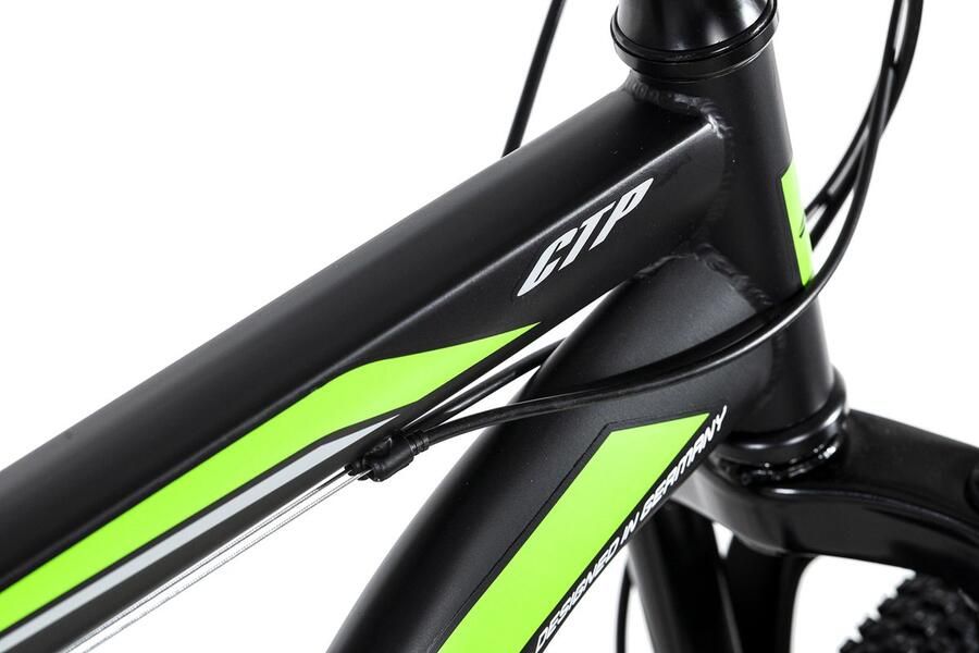 KS Cycling Fiets Mountainbike hardtail 26 inch Catappa zwart groen - Foto 2