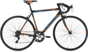 KS Cycling Racefiets 28"" racefiets Piccadilly zwart oranje met 14 versnellingen