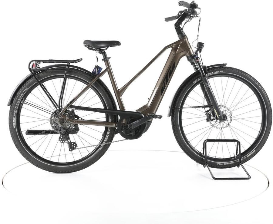 KTM Macina Gran 710 Elektrische trekkingfiets Bosch Accu 750Wh 28 bruin Pro
