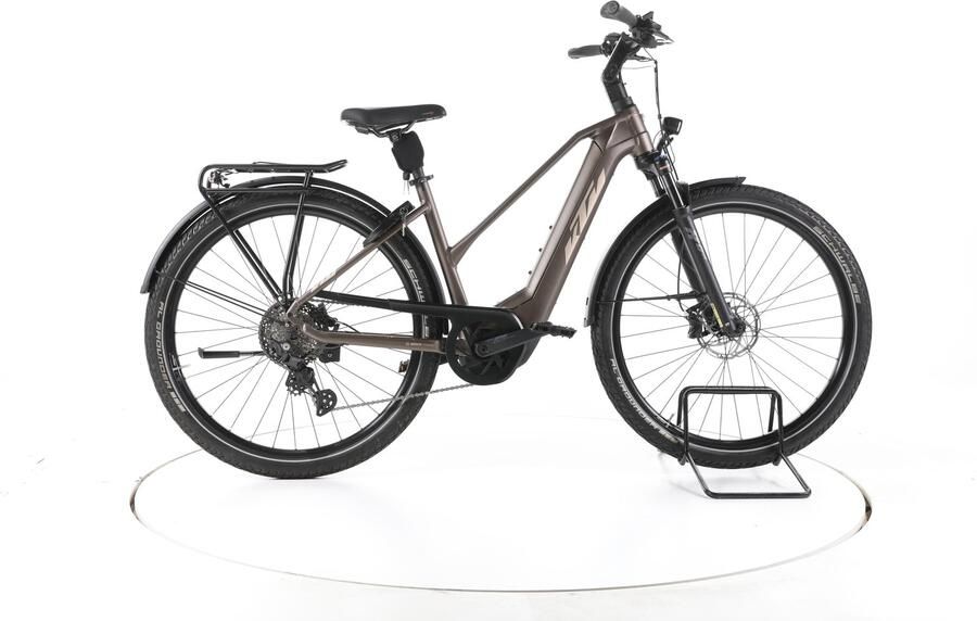 KTM Macina Gran 710 Elektrische trekkingfiets Bosch Accu 750Wh 29 2023 bruin
