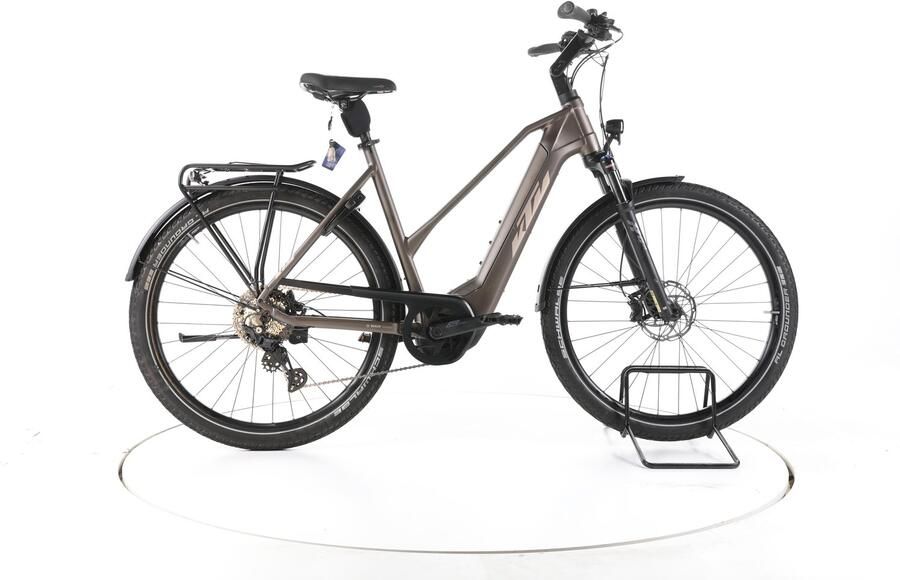 KTM Macina Gran 710 Elektrische trekkingfiets Bosch Accu 750Wh 29 2023 bruin