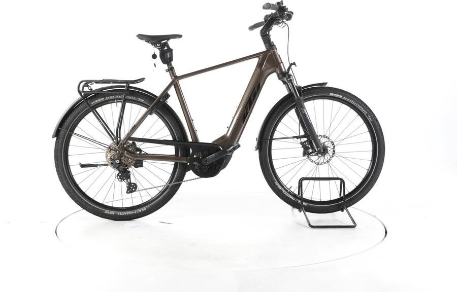 KTM Macina Gran 710 Elektrische trekkingfiets Bosch Accu 750Wh 29 bruin Pro