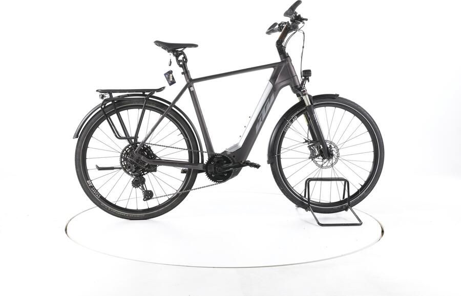 KTM Macina Style 710 Elektrische trekkingfiets Bosch Accu 750Wh 28 2023 grijs