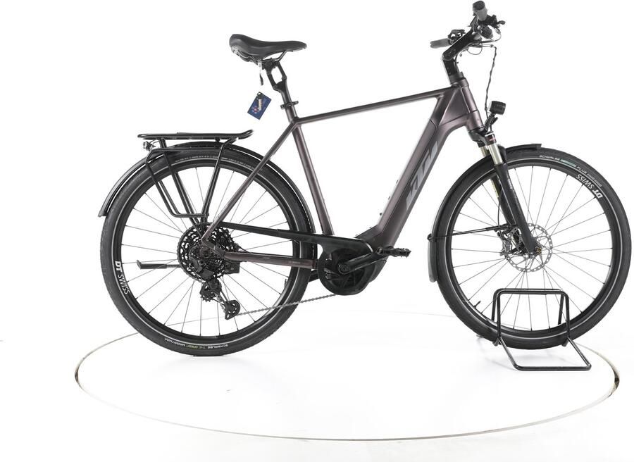 KTM Macina Style 710 Elektrische trekkingfiets Bosch Accu 750Wh 28 2023 grijs