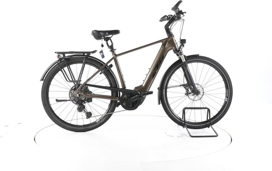 KTM Macina Style 710 Elektrische trekkingfiets Bosch Accu 750Wh 28 bruin Pro