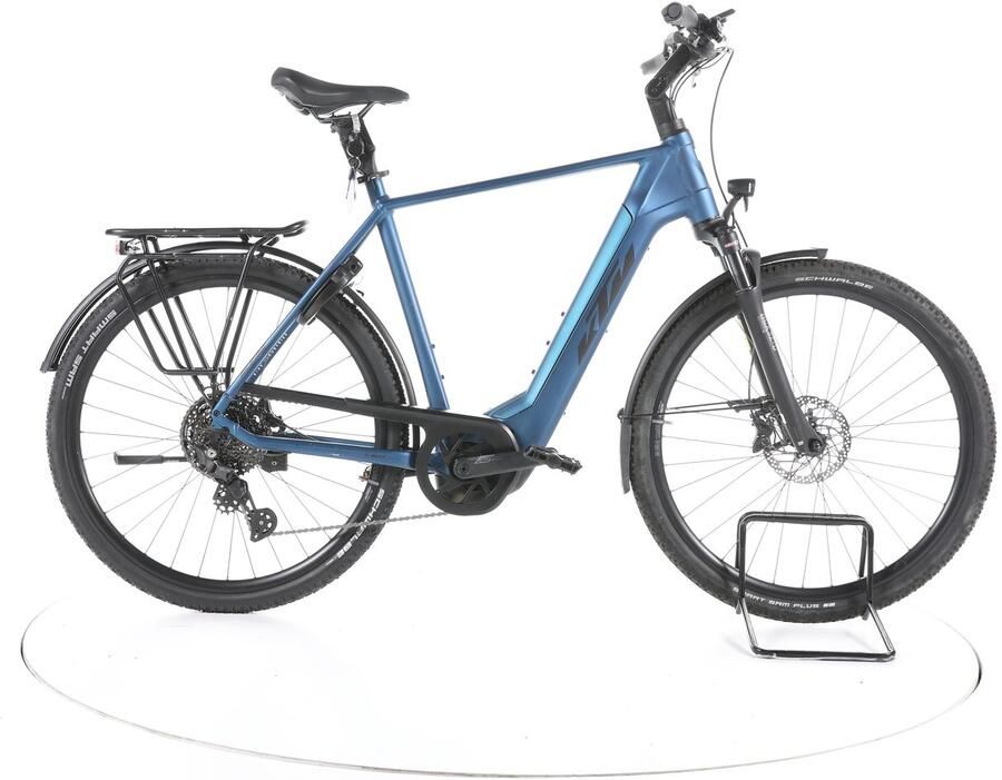KTM Macina Style 730 Elektrische trekkingfiets Bosch Accu 750Wh 28 2023 blauw
