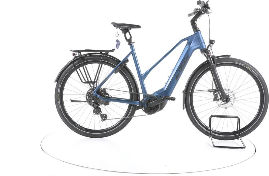 KTM Macina Style 730 Elektrische trekkingfiets Bosch Accu 750Wh 28 2023 blauw