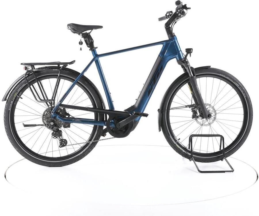 KTM Macina Style 730 Elektrische trekkingfiets Bosch Accu 750Wh 28 blauw Pro