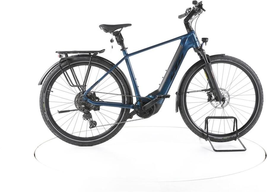 KTM Macina Style 730 Elektrische trekkingfiets Bosch Accu 750Wh 28 blauw Pro