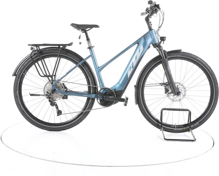 KTM Macina Tour CX 510 Elektrische trekkingfiets Bosch Accu 500Wh 28 blauw Pro