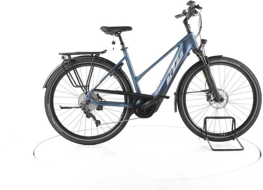 KTM Macina Tour CX 510 Elektrische trekkingfiets Bosch Accu 500Wh 28 blauw Pro