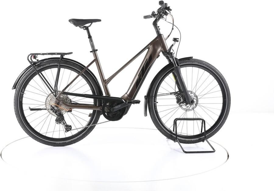 KTM Macina Ultimate Pro Elektrische trekkingfiets Bosch Accu 625Wh 28 bruin Pro