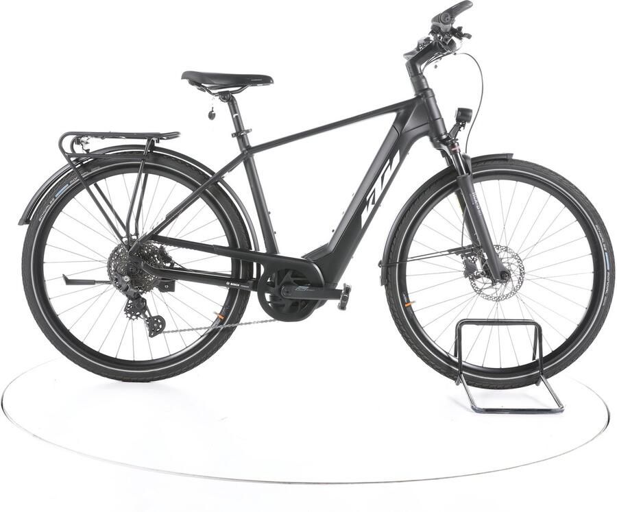 KTM Power Sport 10 Elektrische trekkingfiets Bosch Accu 625Wh 28 2023 zwart Pro