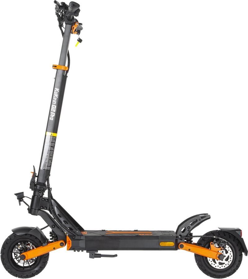 Kukirin G2PRO ABE Elektrische Step Volwassenen – 500W – 48V15.6Ah Batterij–Tot 65 m – 9 inch Banden – Voor & Achtervering – Schijfrem – LCD display – ABE