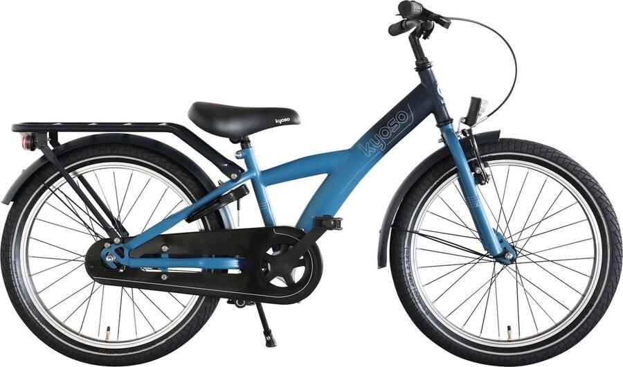 Kyoso Kinderfiets 20 X-Rider met remnaaf donkerblauw aqua alleen verkrijgbaar via vakhandel