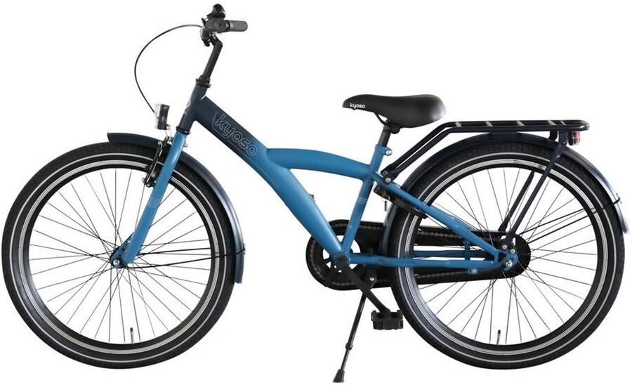 Kyoso X-Rider 24-inch Nexus-3 kinderfiets met terugtraprem donkerblauw aqua