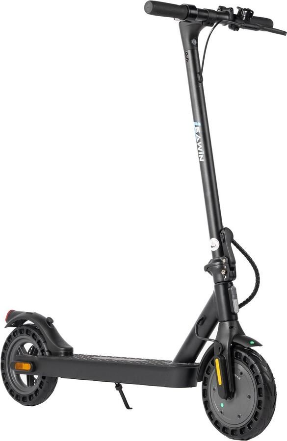 Leawin Elektrische Step E5PRO 36V 10.4Ah (375Wh) Accu Actieradius 15–25 km Piekvermogen 500W Motor Max. 25 km u 10 Inch Honeycomb Anti-lek Banden Schijfrem + V-rem Opvouwbare LCD-Display