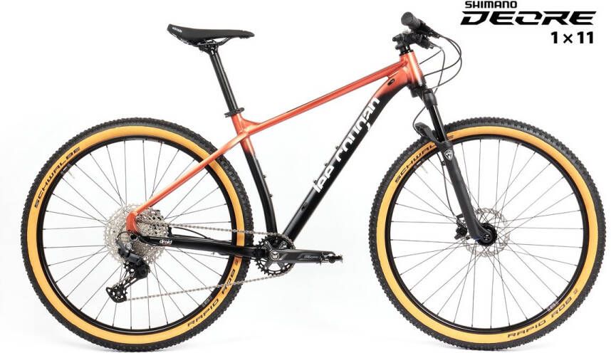 Lee Cougan Revenge Mountainbike MTB Shi o Deore 1x11 -Framemaat 19'' M Koper Rood
