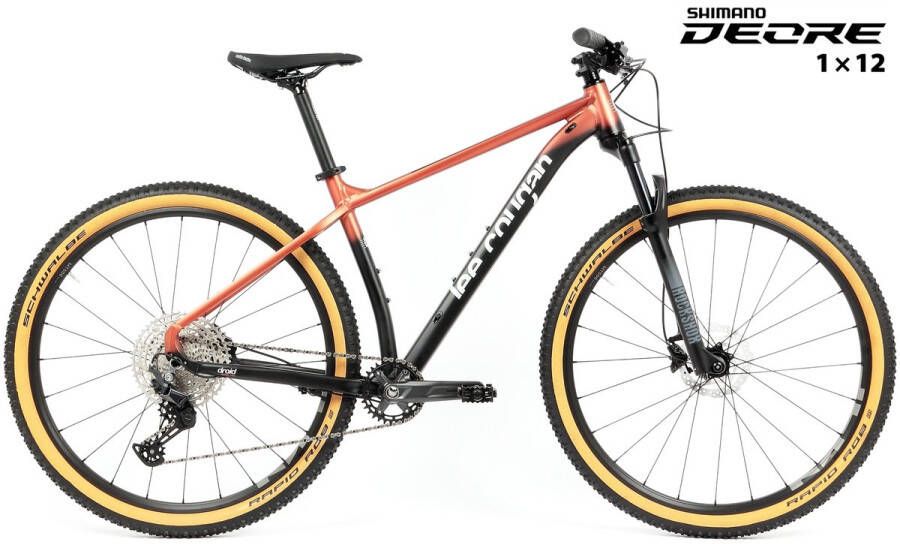 Lee Cougan Revenge Mountainbike MTB Shi o Deore 1x12 -Framemaat 19'' M Koper Rood