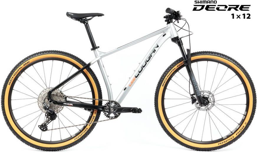 Lee Cougan Revenge Mountainbike MTB Shi o Deore 1x12 -Framemaat 19'' M Zilver