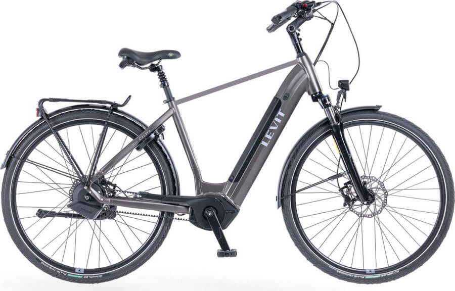 Levit Calvia 3 Automatic mat zwart parelmoer elektrische herenfiets