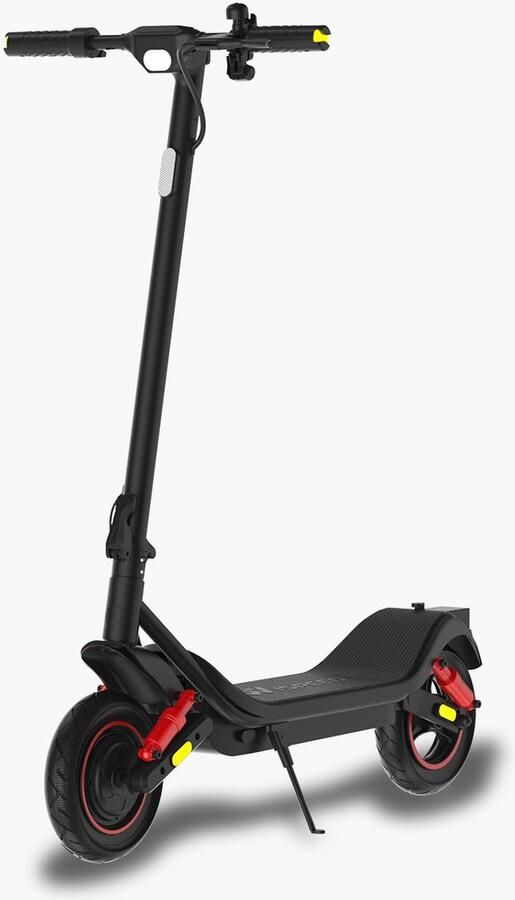 Logicom Wispeed Airo V16 Elektrische Step 60 km Actieradius Dubbele vering 25 km u 400W Motor (700W Piek) 10” Luchtbanden IP65 Waterdicht LED Display Schijfrem Zwart