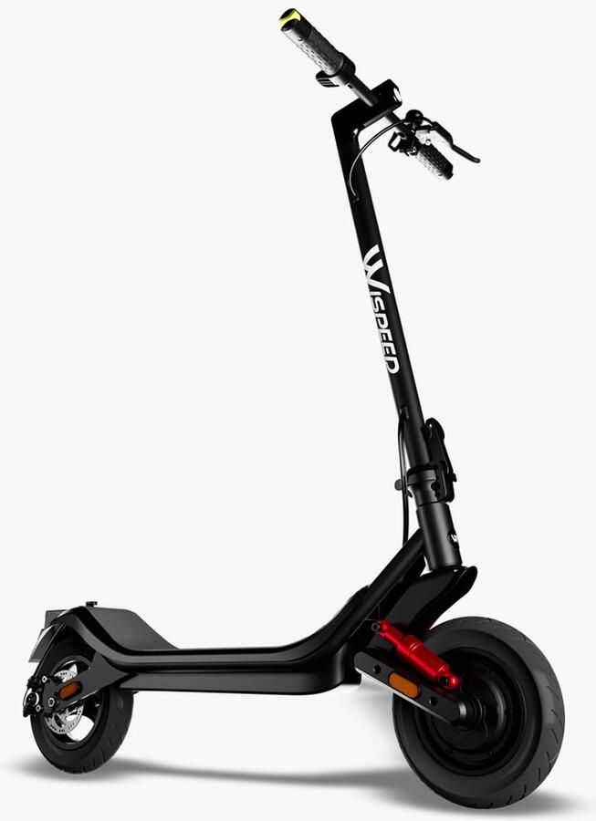 Logicom Wispeed Airo V6 Elektrische Step 20 km Actieradius Vering 25 km u 350W 8.5” Luchtbanden IP65 Waterdicht LED Display Schijfrem Zwart