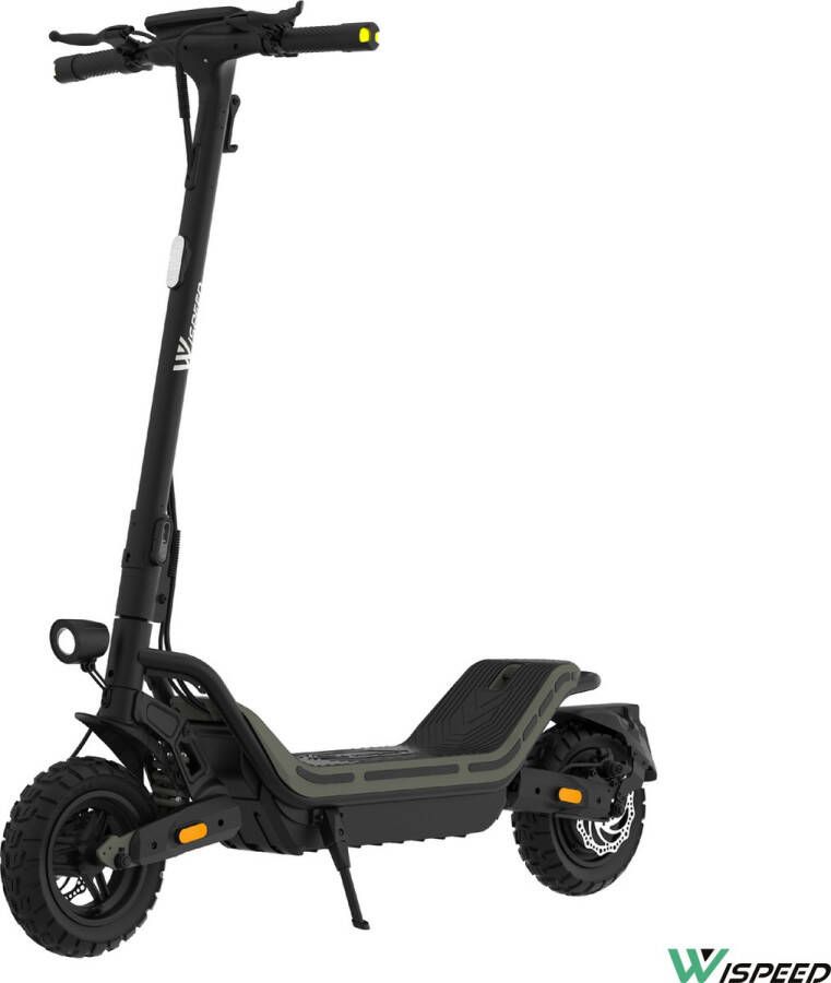 Logicom Wispeed SuvPilot 480 Elektrische step Off Road Model Krachtige 900WMotor Snelheid tot 25km h Bereik tot 60km Kaki