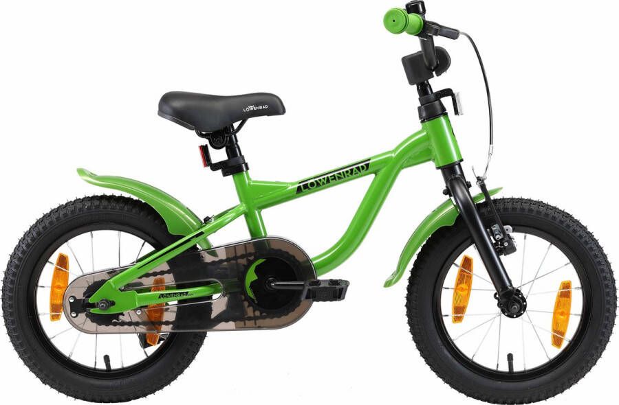 Löwenrad kinderfiets 14 inch wielen groen