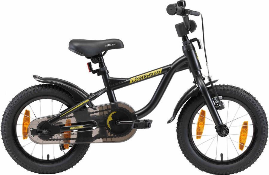 Löwenrad Kinderfiets 14"" Zwart