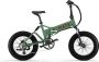 Mate X 250W Dusty Army E-Fatbike 120km range Hydraulische rem Opvouwbaar Kleur display - Thumbnail 1