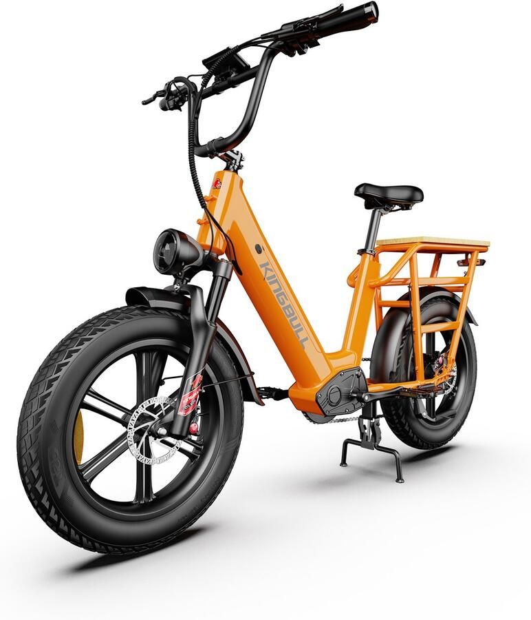 Maxtron Voyager 2.0 Elektrische Fiets 48V 15Ah Samsung Accu Bafang 250W Motor 20 x 4.0 Inch Fatbike Banden Actieradius 90-100 km Hydraulische Schijfrem Voor en Achter Koppelsensor Shi o 7 Versnellingen Oranje