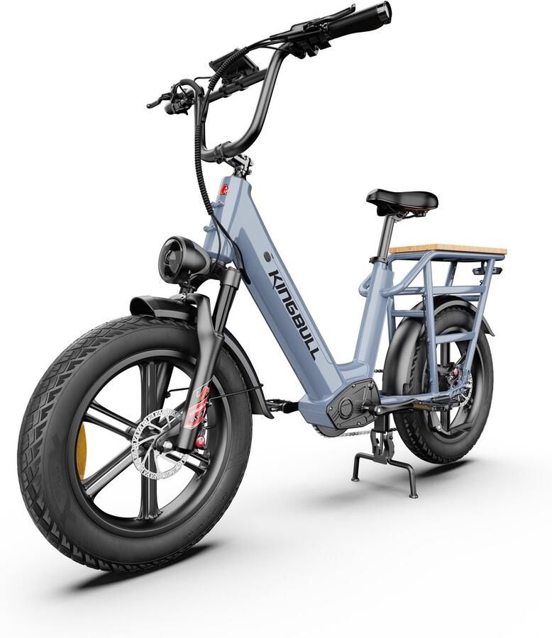 Maxtron Voyager 2.0 Elektrische Fiets 48V 15Ah Samsung Accu Bafang 250W Motor 20 x 4.0 Inch Fatbike Banden Actieradius 90-100 km Hydraulische Schijfrem Voor en Achter Koppelsensor Shi o 7 Versnellingen Grijs