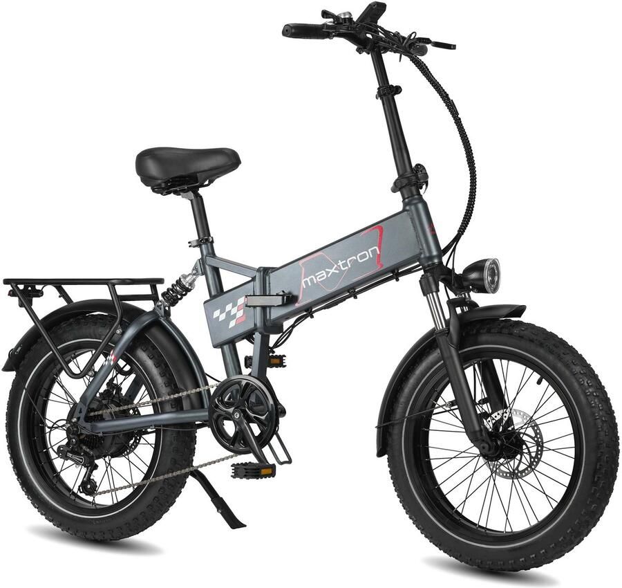 MAXTURN Polaris Elektrische fiets – Accu 48V 13Ah – Banden 20×4 0 inch – Shi o 7 versnellingen