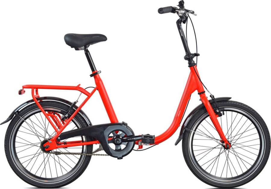 Legnano Dyon vouwfiets 20 Inch 40 cm Unisex V Brakes Rood