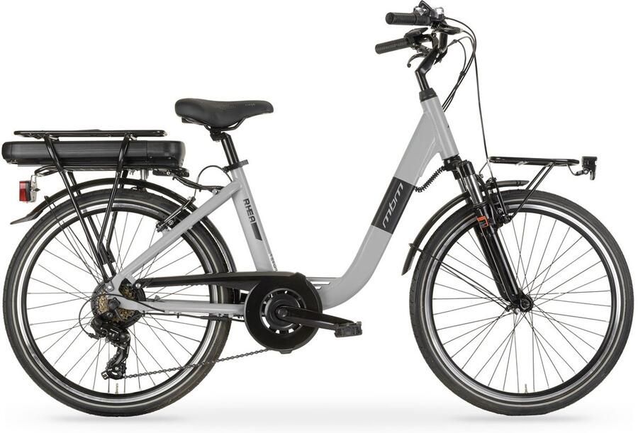 MBM RHEA 24 INCH E-BIKE GIRLS GREY